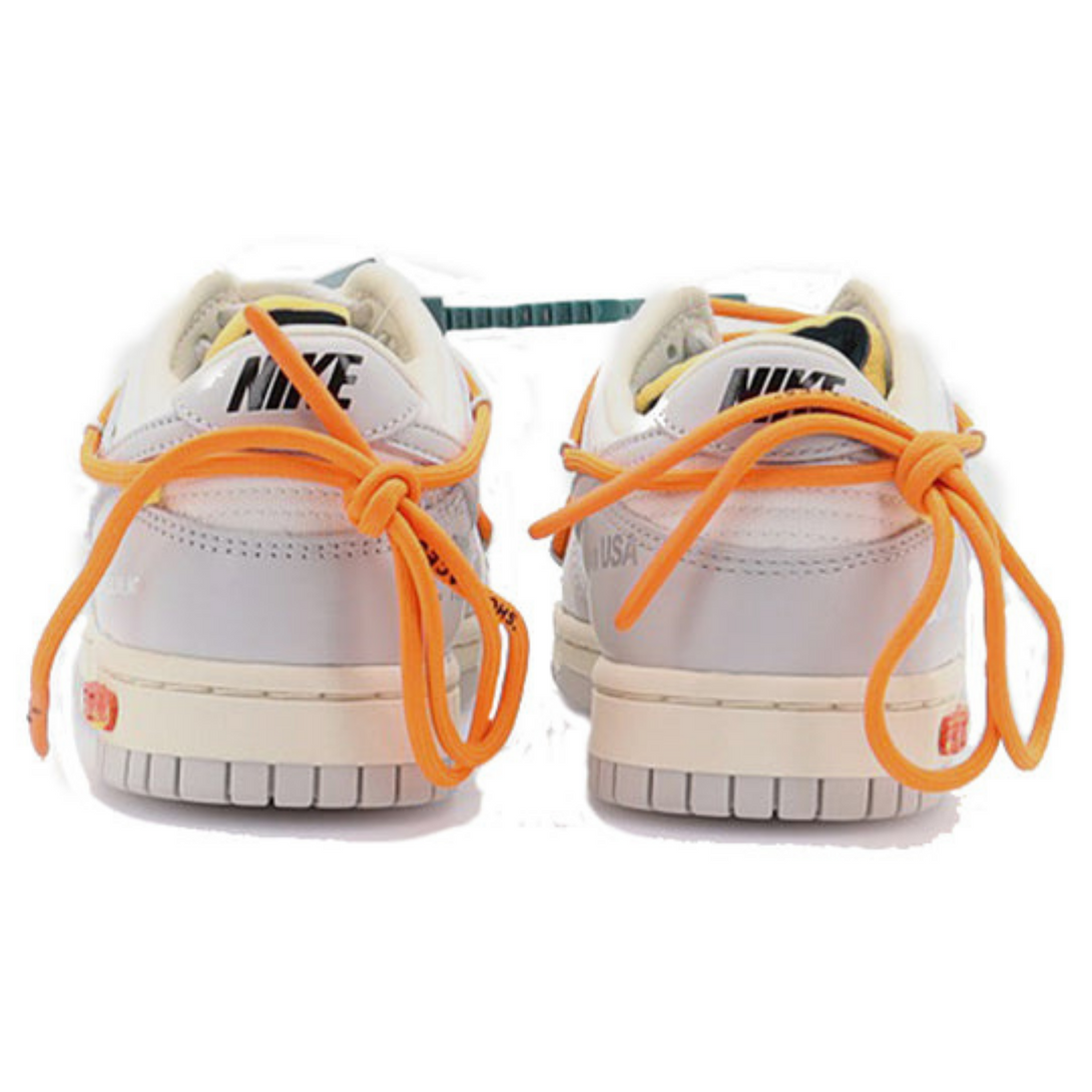 Off-White x Nike Dunk Low 'Lot 44 of 50'- Streetwear Fashion - helmiss.com