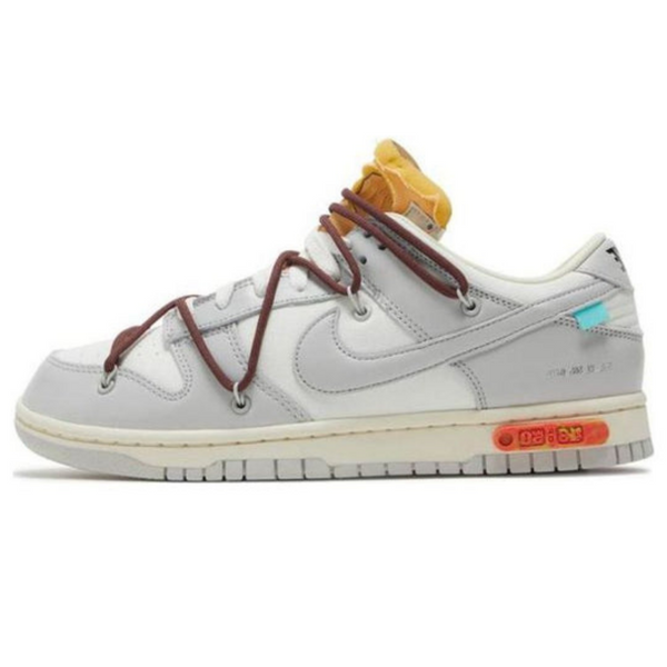 Off-White x Nike Dunk Low 'Lot 46 of 50'- Streetwear Fashion - helmiss.com