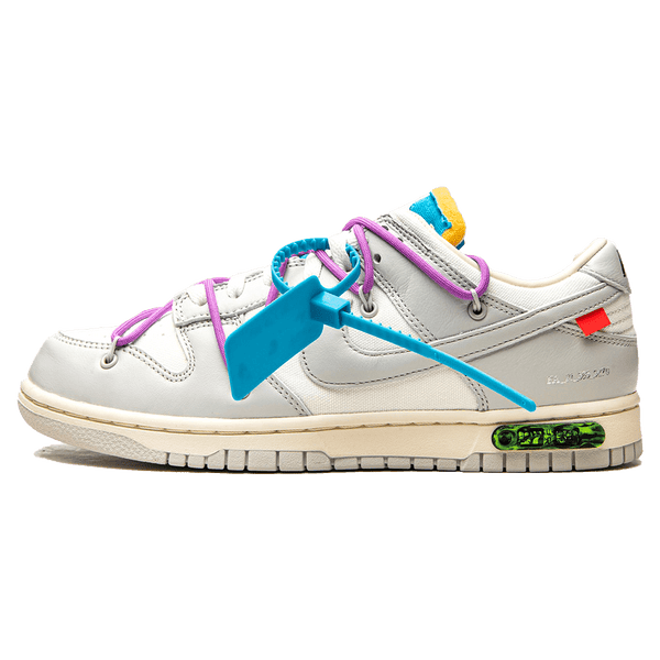 Off-White x Nike Dunk Low 'Lot 47 of 50'- Streetwear Fashion - helmiss.com