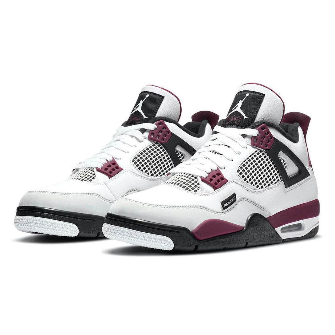 Paris Saint-Germain x Air Jordan 4 Retro 'Bordeaux'- Streetwear Fashion - helmiss.com