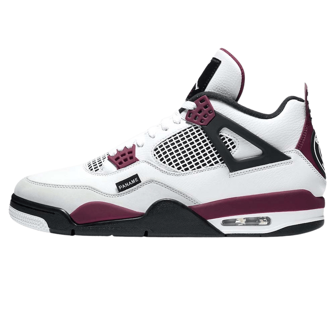 Paris Saint-Germain x Air Jordan 4 Retro 'Bordeaux'- Streetwear Fashion - helmiss.com