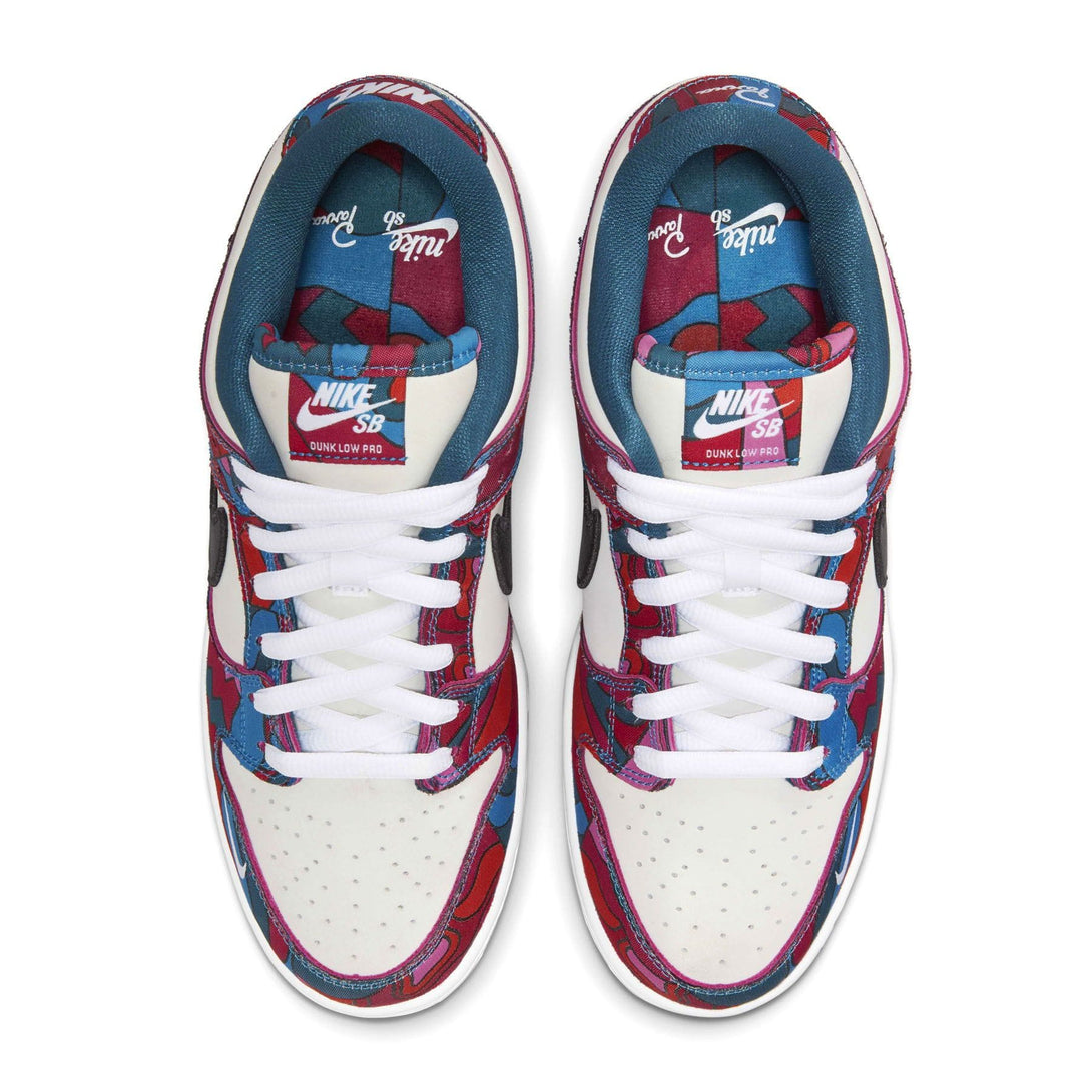 Parra x Nike Dunk Low Pro SB 'Abstract Art'- Streetwear Fashion - helmiss.com