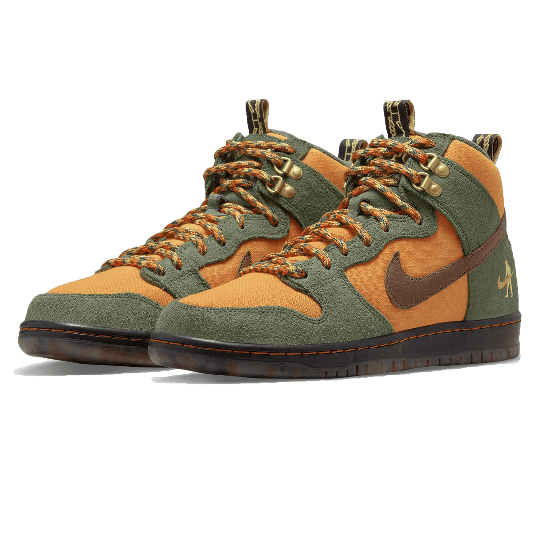 Pass~Port x Nike Dunk High SB 'Workboot'- Streetwear Fashion - helmiss.com