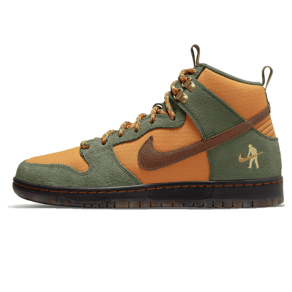 Pass~Port x Nike Dunk High SB 'Workboot'- Streetwear Fashion - helmiss.com