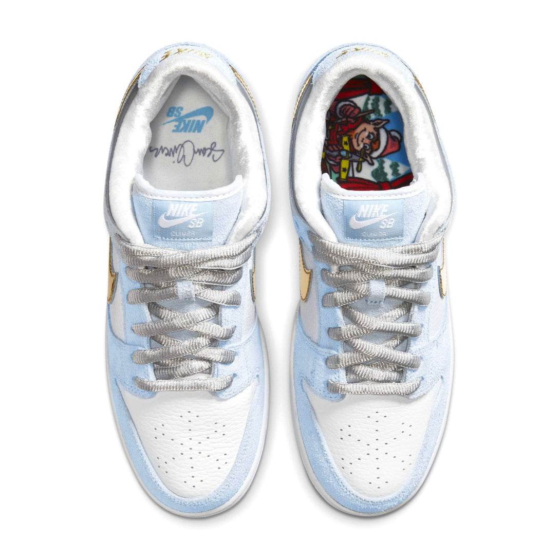 Sean Cliver x Nike Dunk Low SB 'Holiday Special'- Streetwear Fashion - helmiss.com