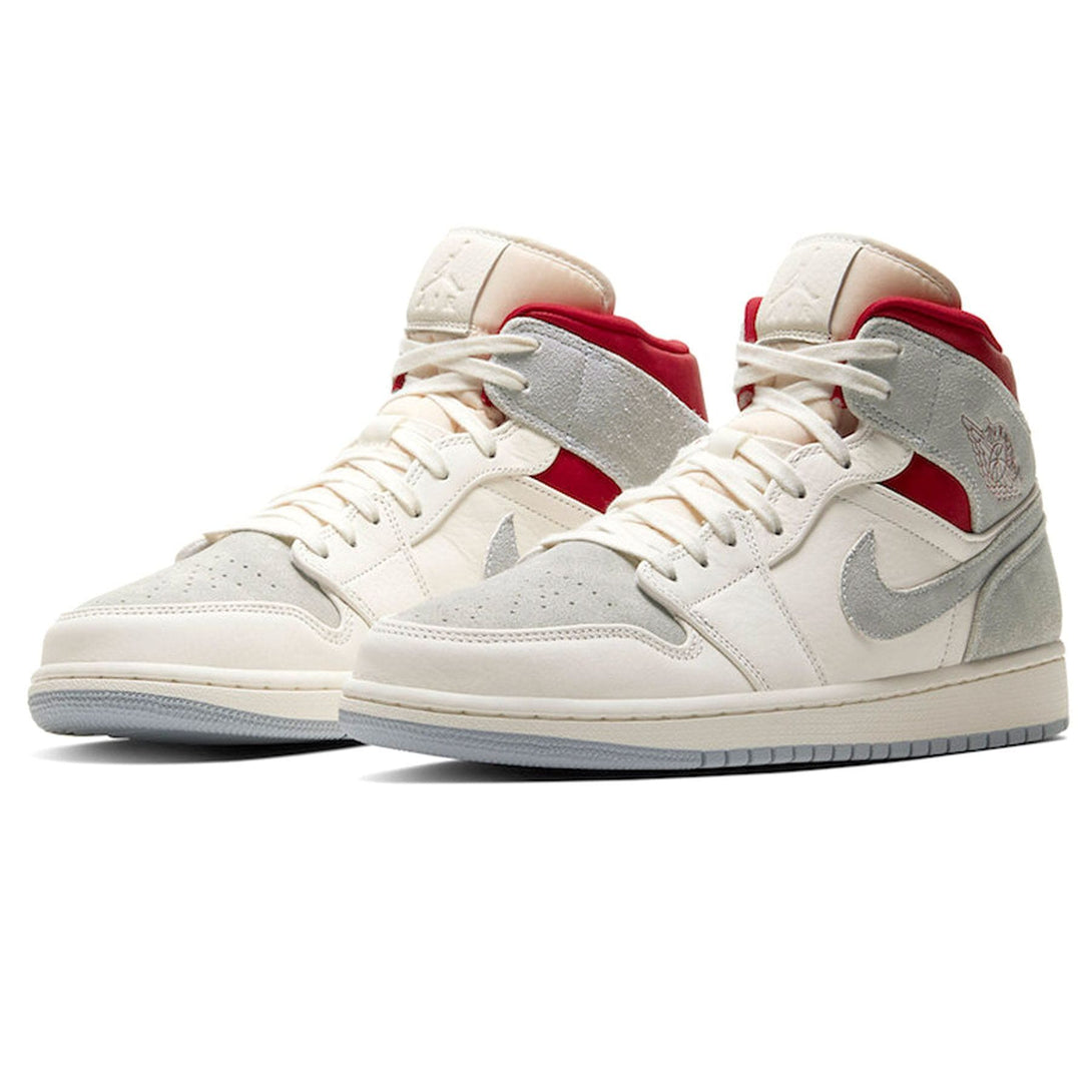 Sneakersnstuff x Air Jordan 1 Mid 'Past, Present, Future'- Streetwear Fashion - helmiss.com