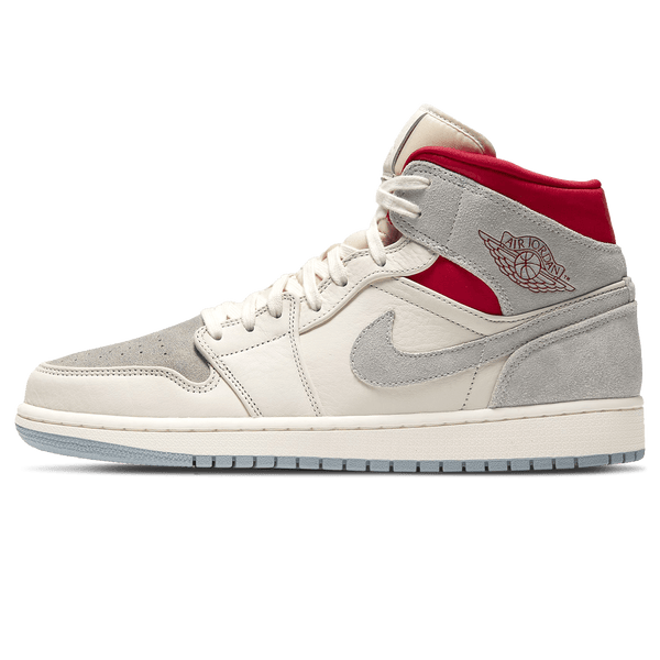 Sneakersnstuff x Air Jordan 1 Mid 'Past, Present, Future'- Streetwear Fashion - helmiss.com