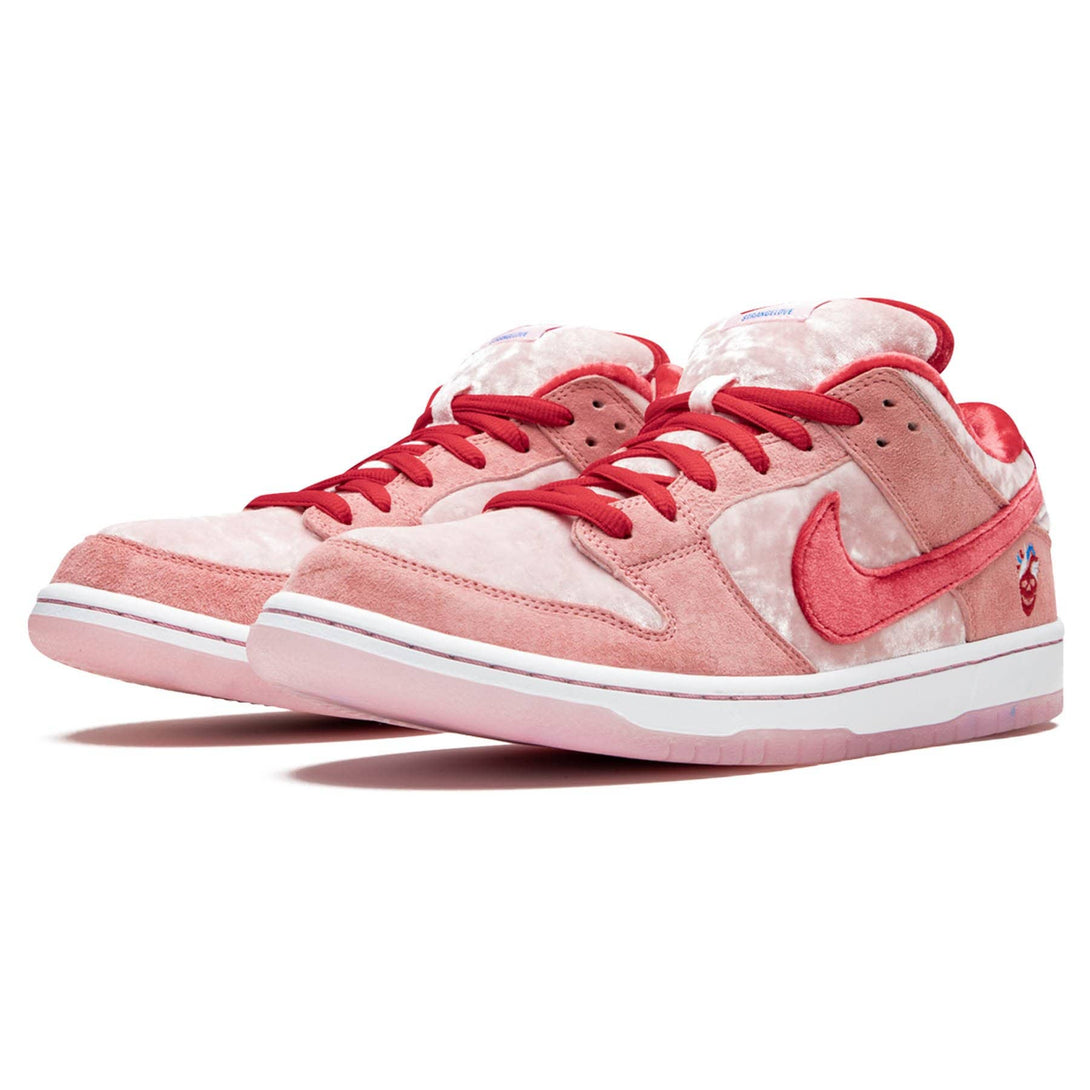 StrangeLove x Nike Dunk Low SB 'Valentine's Day'- Streetwear Fashion - helmiss.com