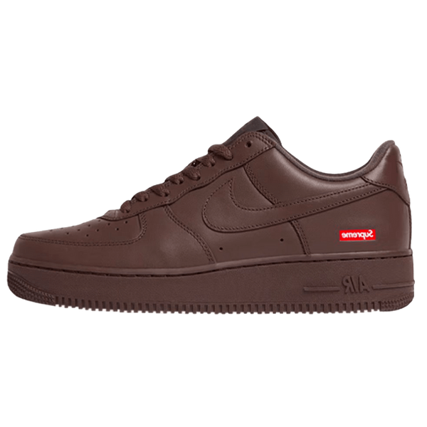 Supreme x Air Force 1 Low 'Box Logo - Baroque Brown'- Streetwear Fashion - helmiss.com