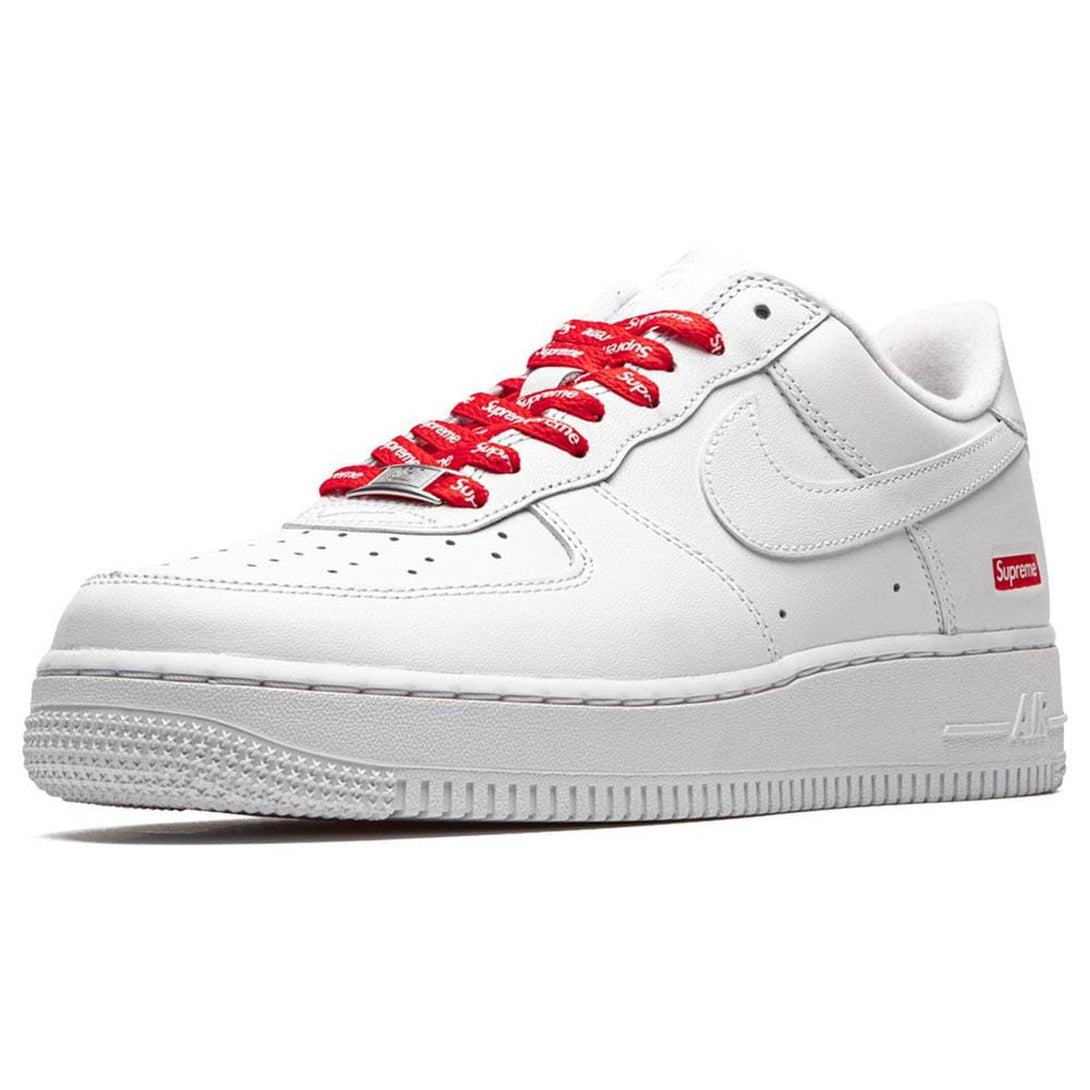 Supreme x Nike Air Force 1 Low 'Box Logo - White'- Streetwear Fashion - helmiss.com