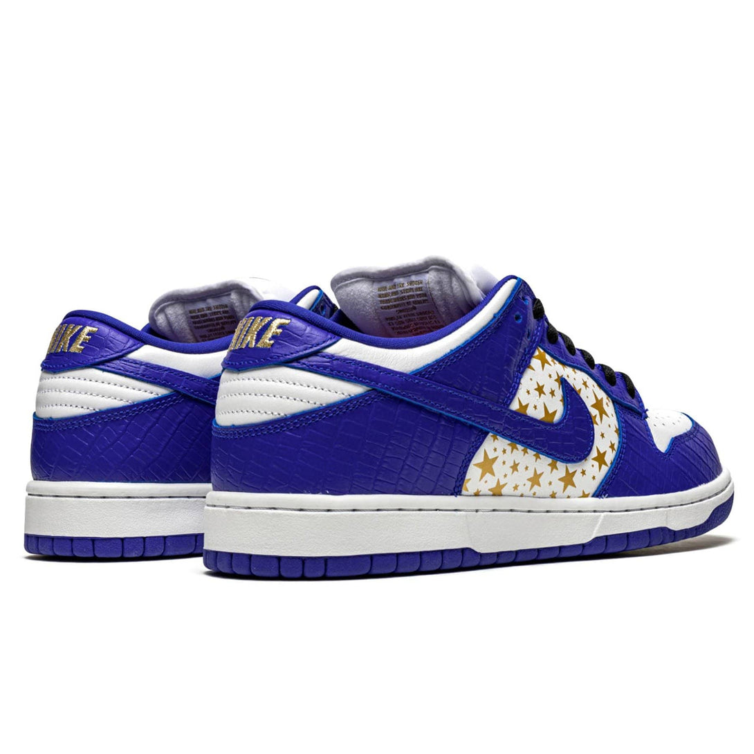 Supreme x Nike Dunk Low OG SB QS 'Hyper Royal'- Streetwear Fashion - helmiss.com