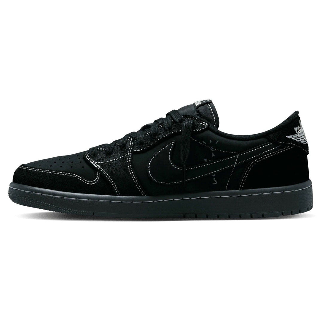 Travis Scott x Air Jordan 1 Low OG SP 'Black Phantom'- Streetwear Fashion - helmiss.com