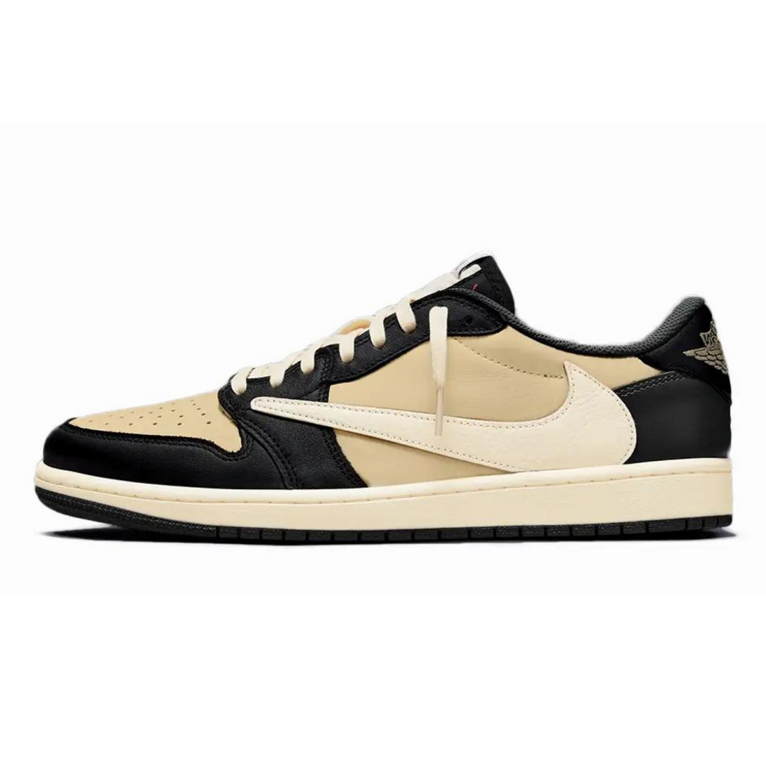 Travis Scott x Air Jordan 1 Low OG SP Pale Vanilla- Streetwear Fashion - helmiss.com