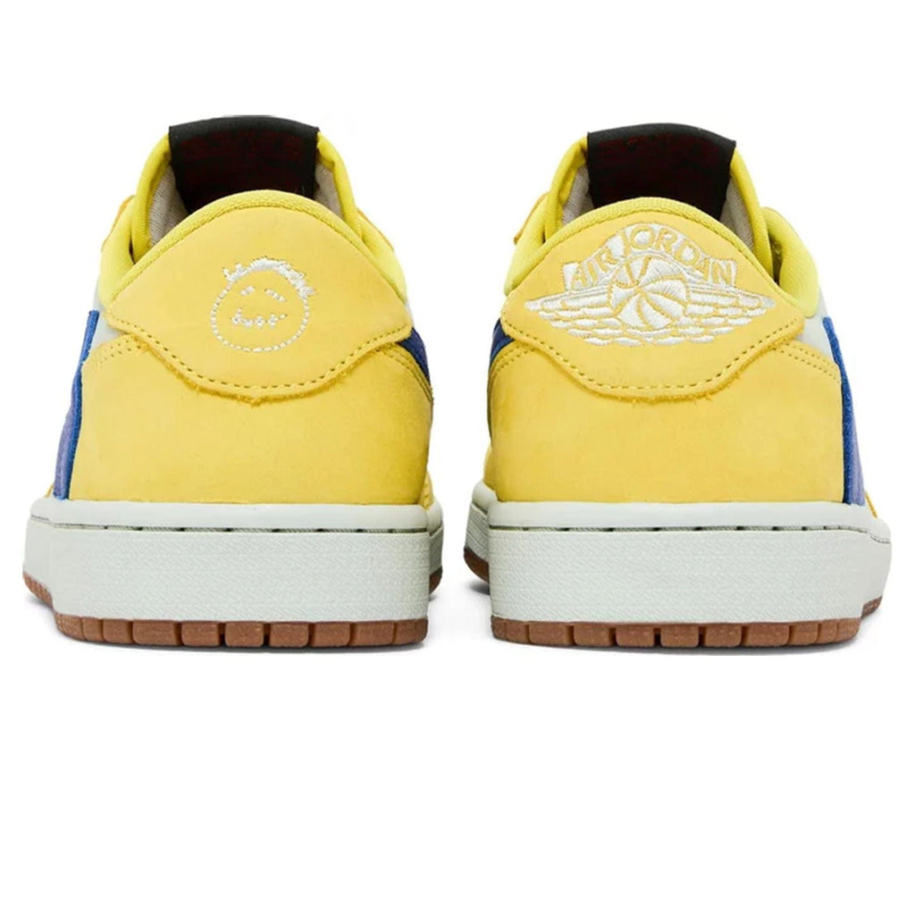 Travis Scott x Air Jordan 1 Low OG 'Canary'- Streetwear Fashion - helmiss.com