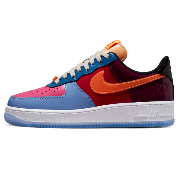 Undefeated x Nike Air Force 1 Low 'Total Orange'- Streetwear Fashion - helmiss.com