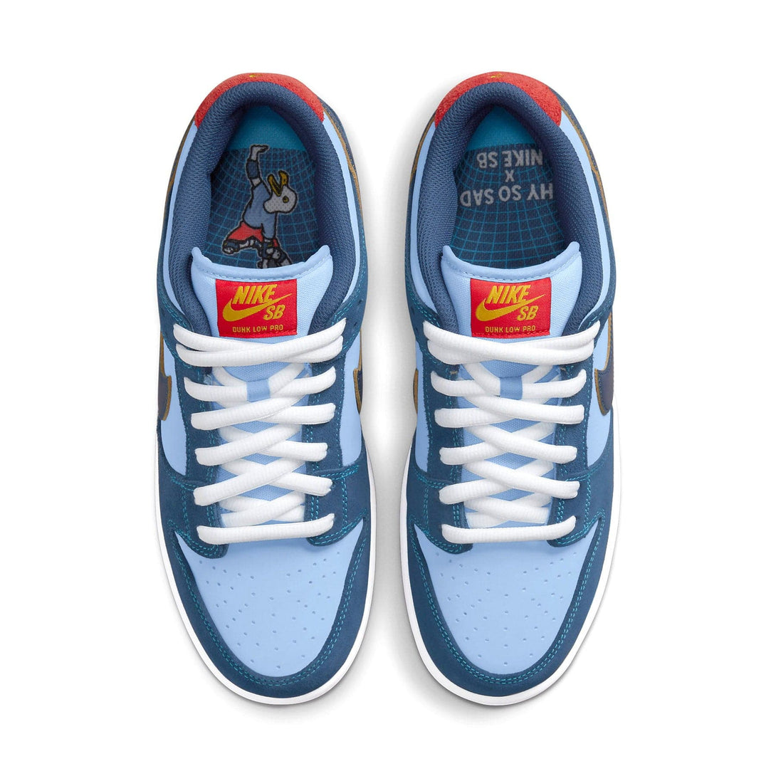 Why So Sad? x Nike Dunk Low SB 'The Predatory Bird'- Streetwear Fashion - helmiss.com