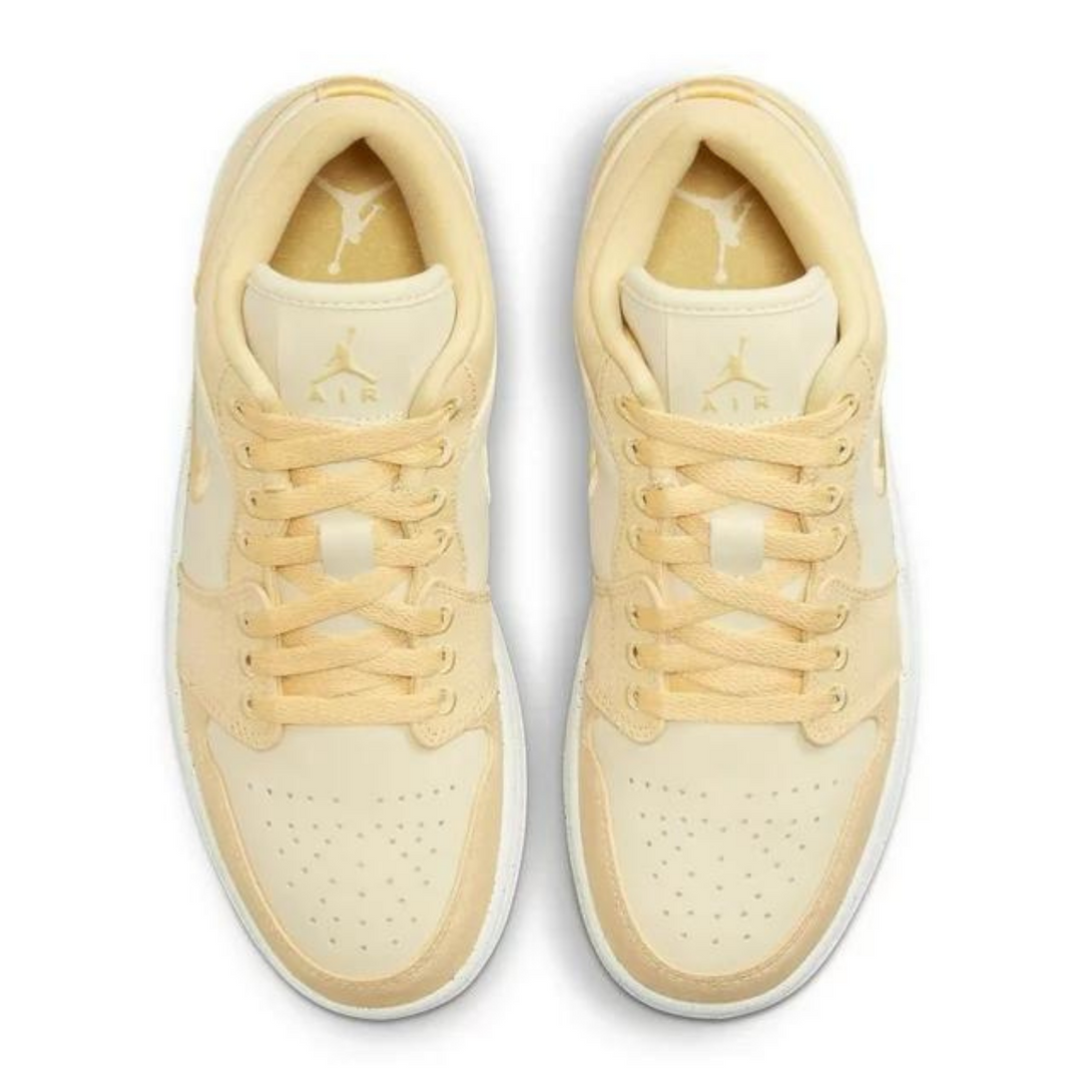 Wmns Air Jordan 1 Low SE Celestial Gold- Streetwear Fashion - helmiss.com